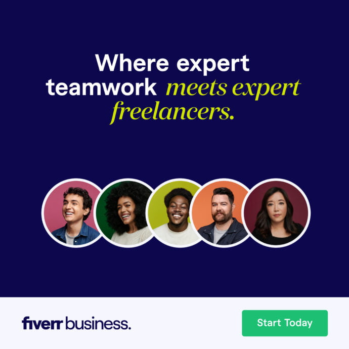 Fiverr Business Advert